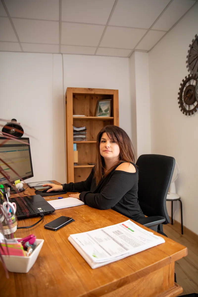 Photographie de Vanessa, assistance chez Expertise Diagnostic Habitat.